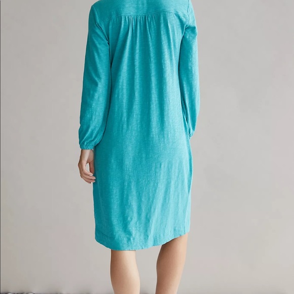 Anthropologie | DELFINA MIDI SHIRTDRESS |Size Med - Picture 2 of 6